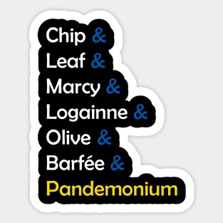 Meet the Spellers - Putnam County Spelling Bee Sticker